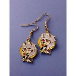 Helluva Boss Loona Charm Earrings